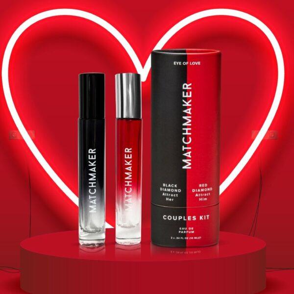 EYE OF LOVE - MATCHMAKER 2PC FEROMONAS SET COUPLES KIT PARA ÉL Y ELLA 20 ML-EYE OF LOVE (Dreamlove) EAN: 818141014189 - Imagen 5