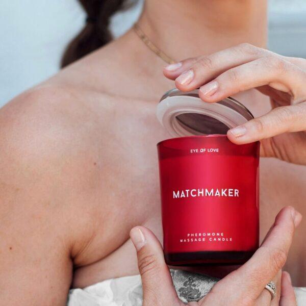 EYE OF LOVE - MATCHMAKER RED DIAMOND VELA DE MASAJE PARA ELLA 150 ML-EYE OF LOVE (Dreamlove) EAN: 818141011089 - Imagen 8