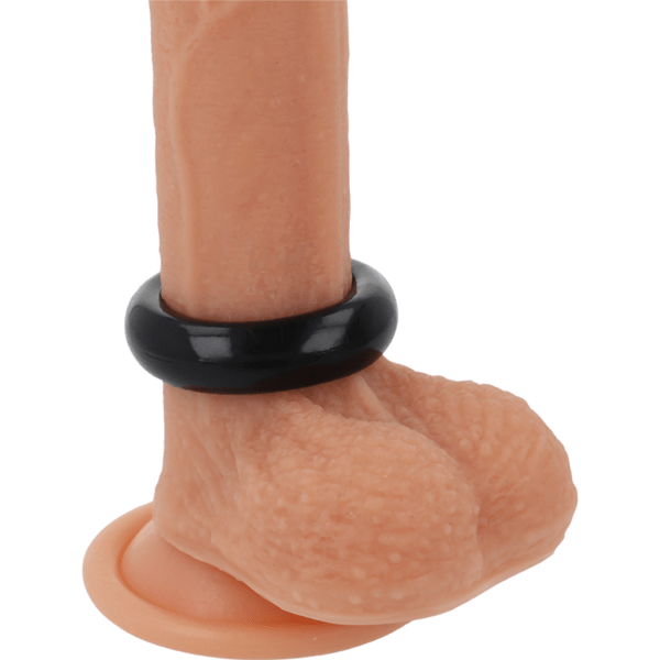 POWERING - SUPER FLEXIBLE Y RESISTENTE ANILLO PENE  3.8CM PR04 NEGRO-POWERING (Dreamlove) EAN: 8435565912536