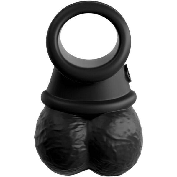 KING COCK - ELITE ANILLO CON TESTICULOS DE SILICONA-KING COCK (Dreamlove) EAN: 603912770995 - Imagen 3