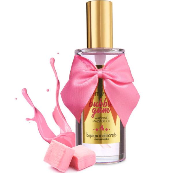 BIJOUX - INDISCRETS LIGHT MY FIRE ACEITE MASAJE EFECTO CALOR SABOR CHICLE-BIJOUX LOVE COSMETIQUES (Dreamlove) EAN: 8436562016005 - Imagen 3