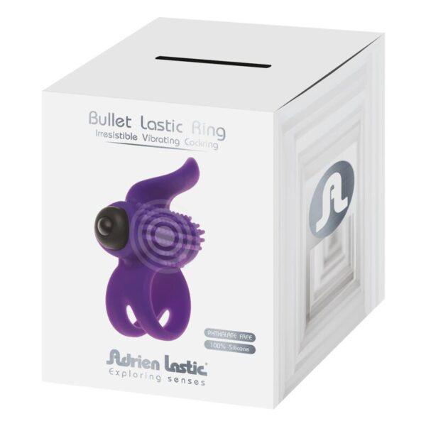 ADRIEN LASTIC - BULLET LASTIC RING ANILLO VIBRADOR VIOLETA-ADRIEN LASTIC (Dreamlove) EAN: 8433345303932 - Imagen 4