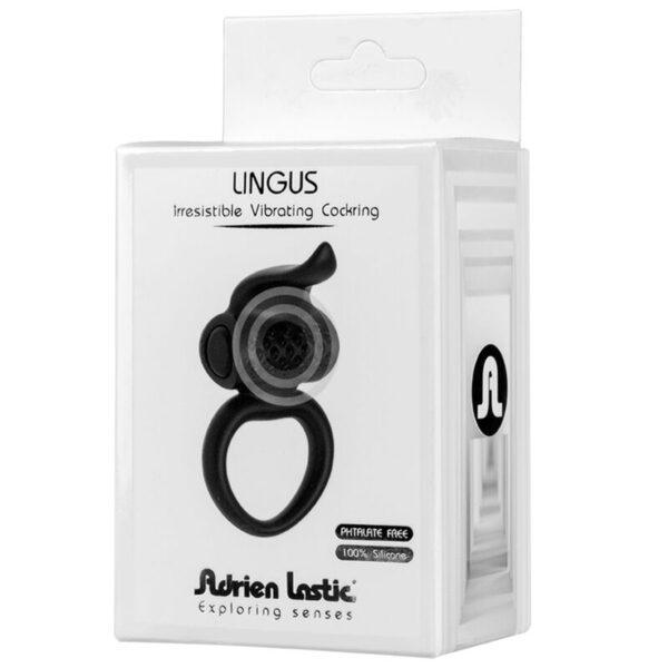 ADRIEN LASTIC - LINGUS ANILLO VIBRADOR NEGRO-ADRIEN LASTIC (Dreamlove) EAN: 8433345306490 - Imagen 3