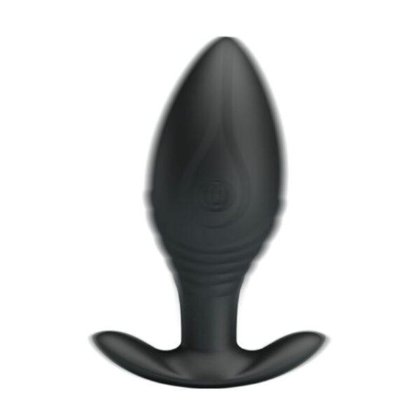 PRETTY LOVE - REGINA PLUG ANAL VIBRADOR RECARGABLE NEGRO-PRETTY LOVE BOTTOM (Dreamlove) EAN: 6959532331806 - Imagen 7