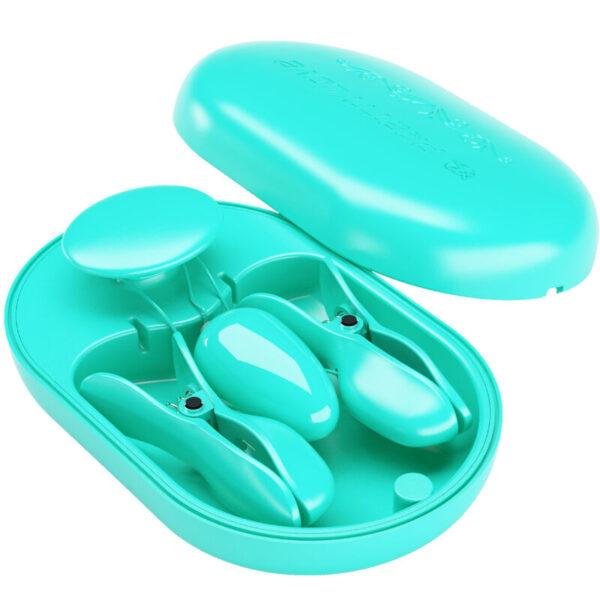 PRETTY LOVE - SURPRISE BOX PINZAS ELECTRO ESTIMULACION AZUL-PRETTY LOVE FLIRTATION (Dreamlove) EAN: 6959532329476 - Imagen 4