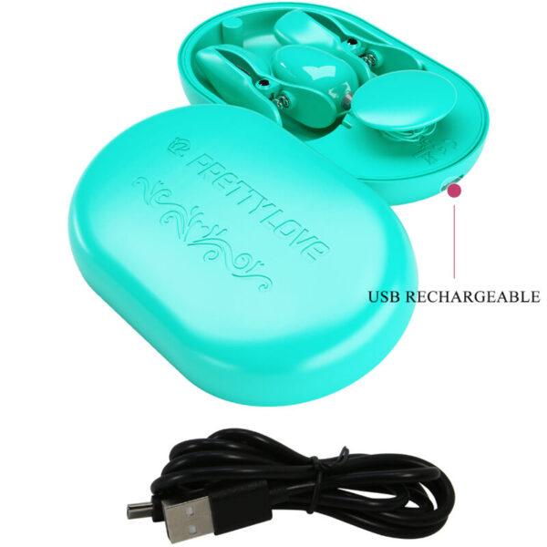 PRETTY LOVE - SURPRISE BOX PINZAS ELECTRO ESTIMULACION AZUL-PRETTY LOVE FLIRTATION (Dreamlove) EAN: 6959532329476 - Imagen 6