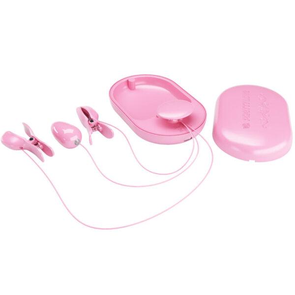 PRETTY LOVE - SURPRISE BOX PINZAS ELECTRO ESTIMULACION ROSA-PRETTY LOVE FLIRTATION (Dreamlove) EAN: 6959532329469 - Imagen 3