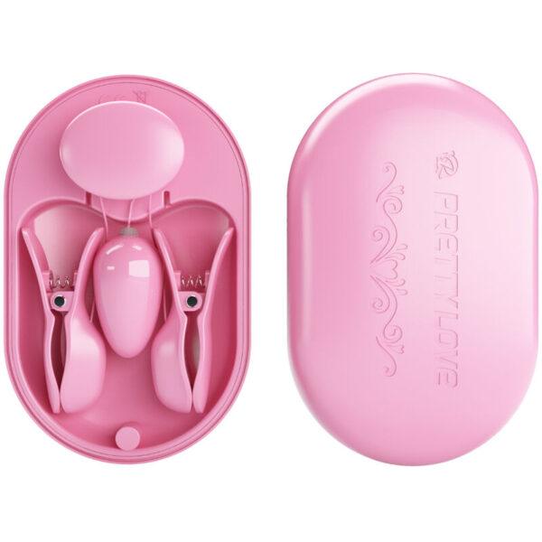 PRETTY LOVE - SURPRISE BOX PINZAS ELECTRO ESTIMULACION ROSA-PRETTY LOVE FLIRTATION (Dreamlove) EAN: 6959532329469 - Imagen 2