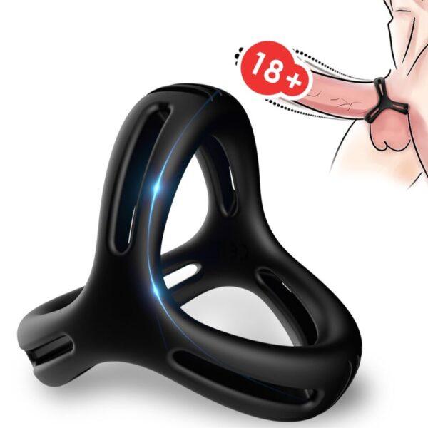 ARMONY - X-RING ANILLO MULTIPOSICIÓN NEGRO-ARMONY FOR HIM (Dreamlove) EAN: 6972377362583