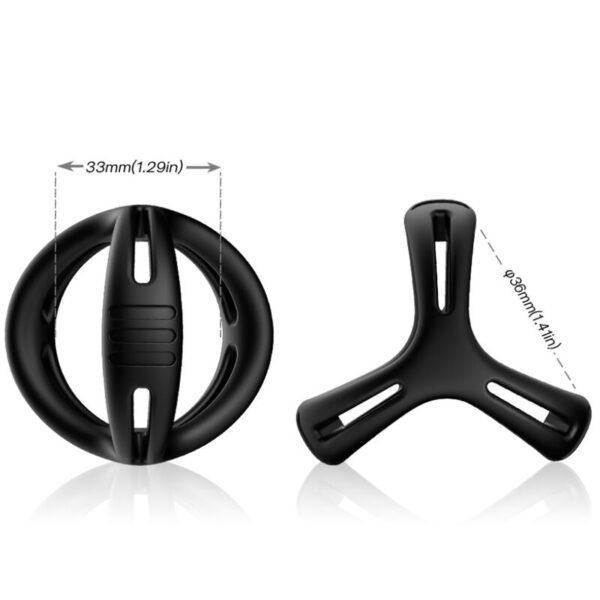 ARMONY - X-RING ANILLO MULTIPOSICIÓN NEGRO-ARMONY FOR HIM (Dreamlove) EAN: 6972377362583 - Imagen 2