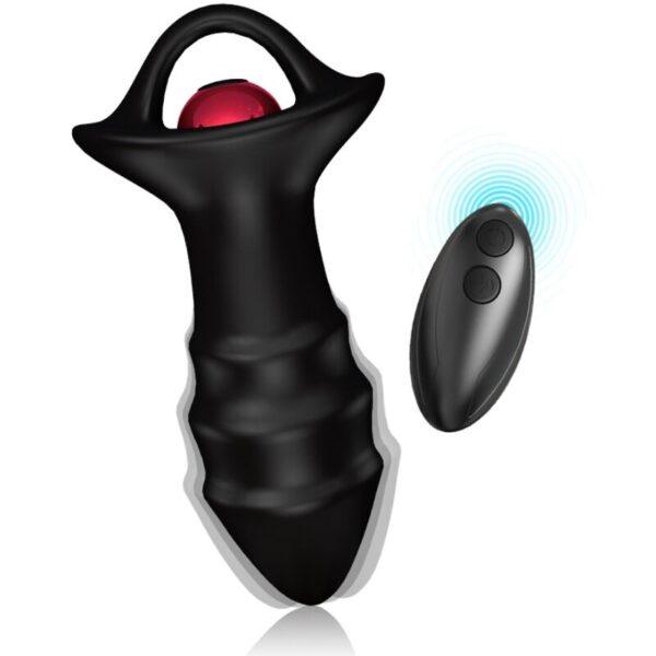 ARMONY - KYLIN DEDAL VIBRADOR & PLUG ANAL CONTROL REMOTO NEGRO-ARMONY ANAL (Dreamlove) EAN: 6972377362842