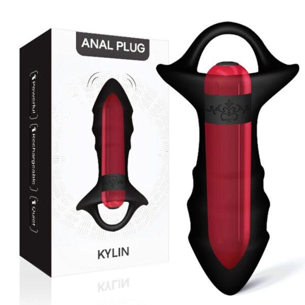 ARMONY - KYLIN DEDAL VIBRADOR & PLUG ANAL CONTROL REMOTO NEGRO-ARMONY ANAL (Dreamlove) EAN: 6972377362842 - Imagen 5