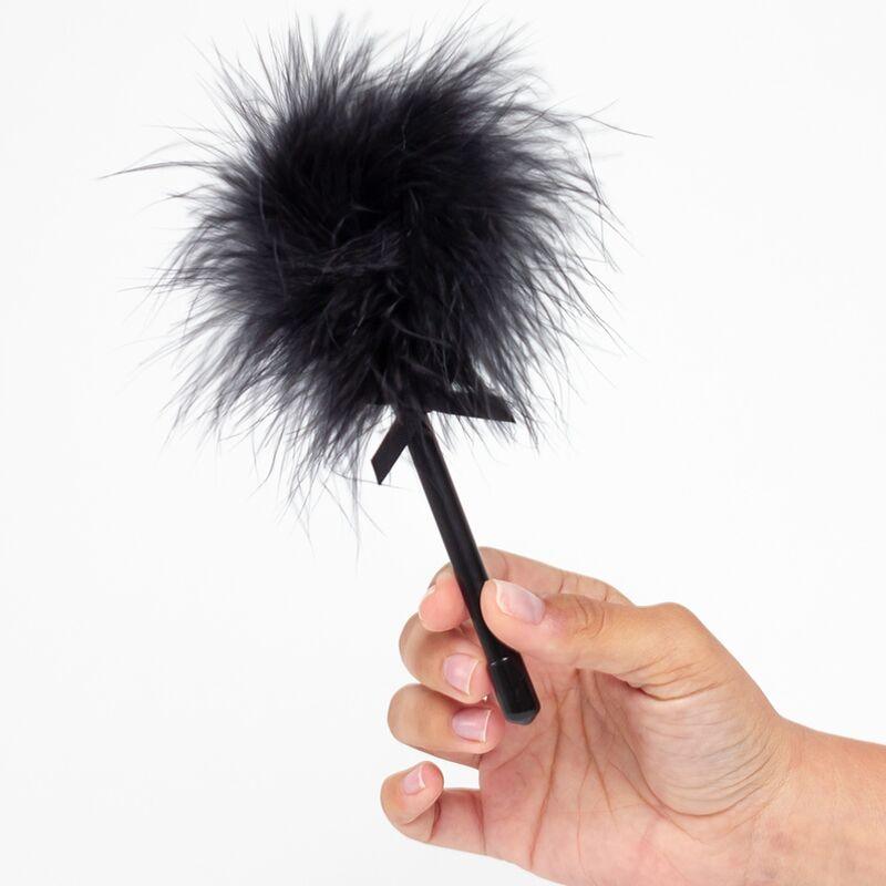 SECRET PLAY - PLUMERO MINI NEGRO-SECRETPLAY 100% FETISH (Dreamlove) EAN: 8435097734200 - Imagen 2