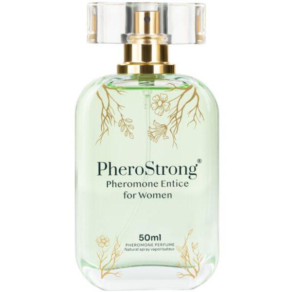 PHEROSTRONG - PERFUME CON FEROMONAS ENTICE PARA MUJER 50 ML-PHEROSTRONG (Dreamlove) EAN: 5904405351383 - Imagen 2