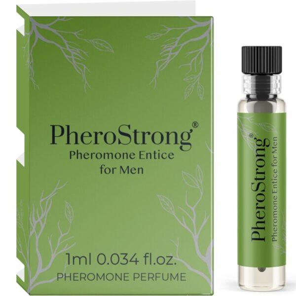 PHEROSTRONG - PERFUME CON FEROMONAS ENTICE PARA HOMBRE 1 ML-PHEROSTRONG (Dreamlove) EAN: 5904405351369