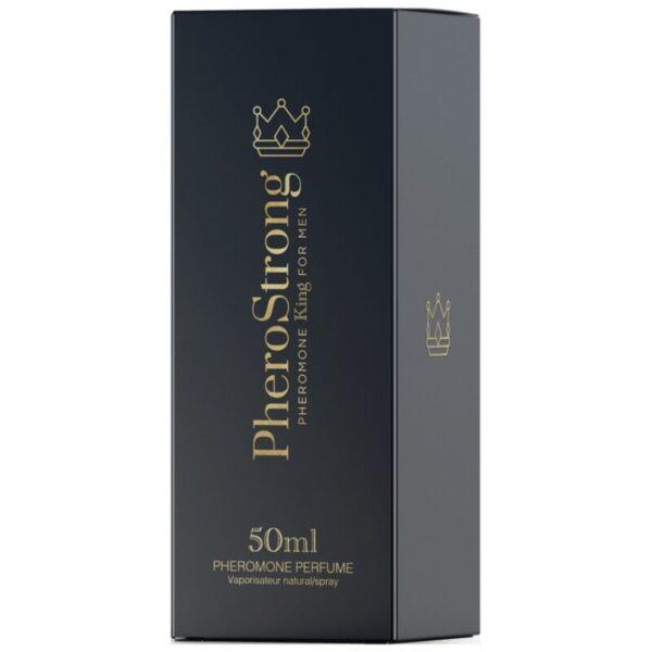 PHEROSTRONG - PERFUME CON FEROMONAS KING PARA HOMBRE 50 ML-PHEROSTRONG (Dreamlove) EAN: 5905669259958 - Imagen 3