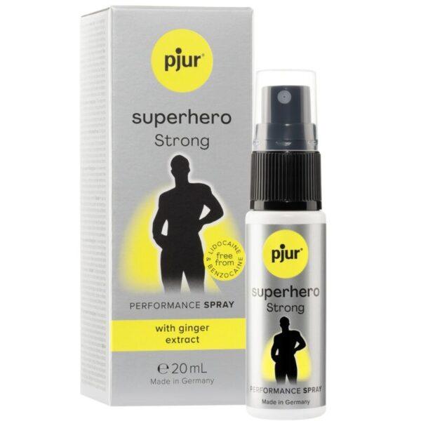 PJUR - SPRAY RETARDANTE SUPERHERO STRONG 20 ML-PJUR (Dreamlove) EAN: 0827160113131