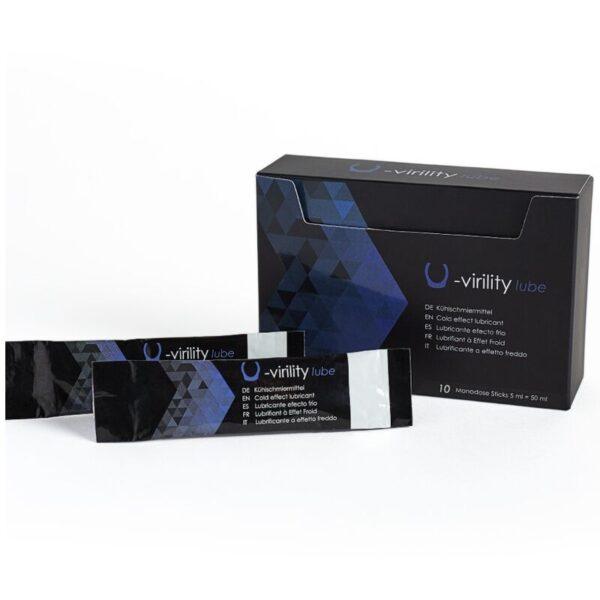 500 COSMETICS - U-VIRILITY LUBE LUBRICANTE EFECTO FRIO 10 X 5 ML-500COSMETICS (Dreamlove) EAN: 8436566181877