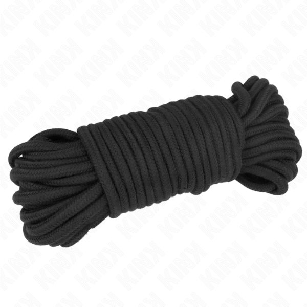 KINK - CUERDA DE ALGODÓN 20 METROS NEGRO-KINK ROPE ARTS (Dreamlove) EAN: 8435565940096 - Imagen 2