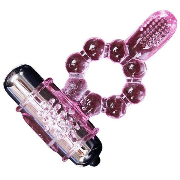 BAILE - ANILLO SILICONA 10 RITMOS LENGUA CON VIBRACION ROSA-BAILE FOR HIM (Dreamlove) EAN: 8435565917043 - Imagen 5