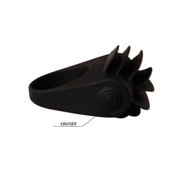 PRETTY LOVE - CHESTER ANILLO VIBRADOR NEGRO-PRETTY LOVE MALE (Dreamlove) EAN: 6959532314144 - Imagen 7