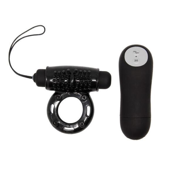 BAILE - ANILLO CONTROL REMOTO NEGRO 20V-BAILE FOR HIM (Dreamlove) EAN: 8435565917258