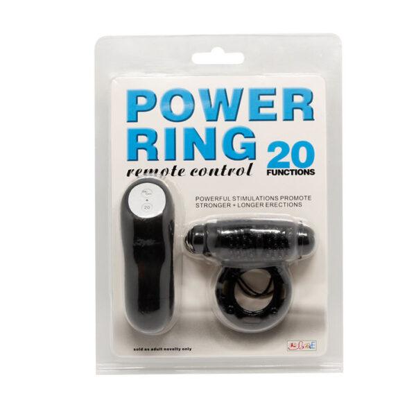 BAILE - ANILLO CONTROL REMOTO NEGRO 20V-BAILE FOR HIM (Dreamlove) EAN: 8435565917258 - Imagen 7