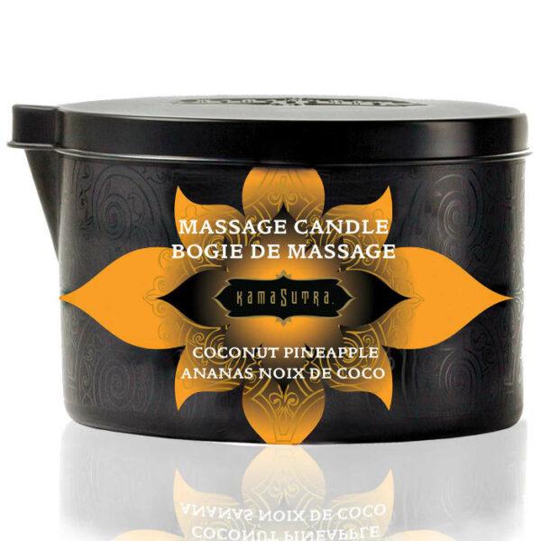 KAMASUTRA - VELA DE MASAJE COCONUT Y PIÑA 170GR-KAMASUTRA COSMETICS (Dreamlove) EAN: 739122102278