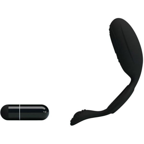 PRETTY LOVE - ETHEL ANILLO VIBRADOR CON ESTIMULADOR-PRETTY LOVE MALE (Dreamlove) EAN: 8435565921651 - Imagen 2