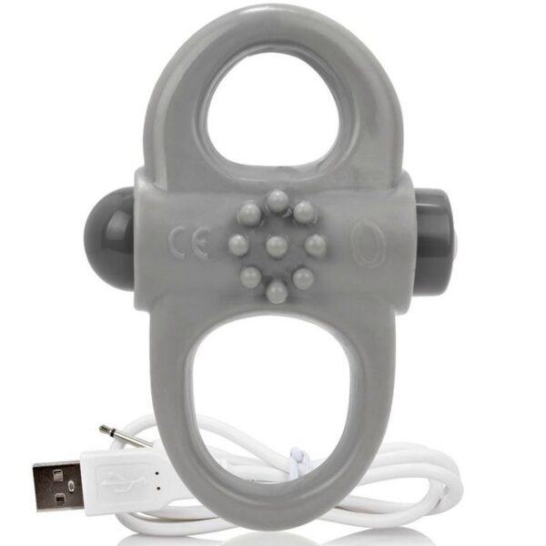 SCREAMING O - ANILLO VIBRADOR RECARGABLE YOGA GRIS-SCREAMING O (Dreamlove) EAN: 817483012488