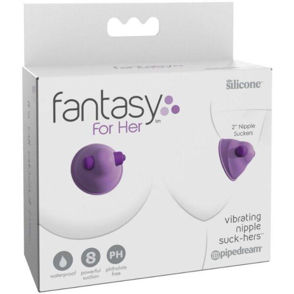 FANTASY FOR HER - SUCCIONADOR DE PEZONES CON VIBRACION-FANTASY FOR HER (Dreamlove) EAN: 603912752045 - Imagen 3