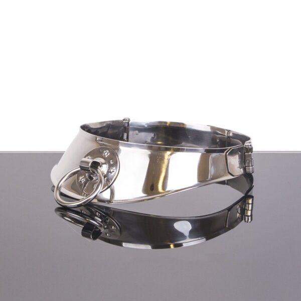 METAL HARD - COLLAR RESTRINGIDOR CON ANILLA-METAL HARD (Dreamlove) EAN: 8435565914622 - Imagen 2