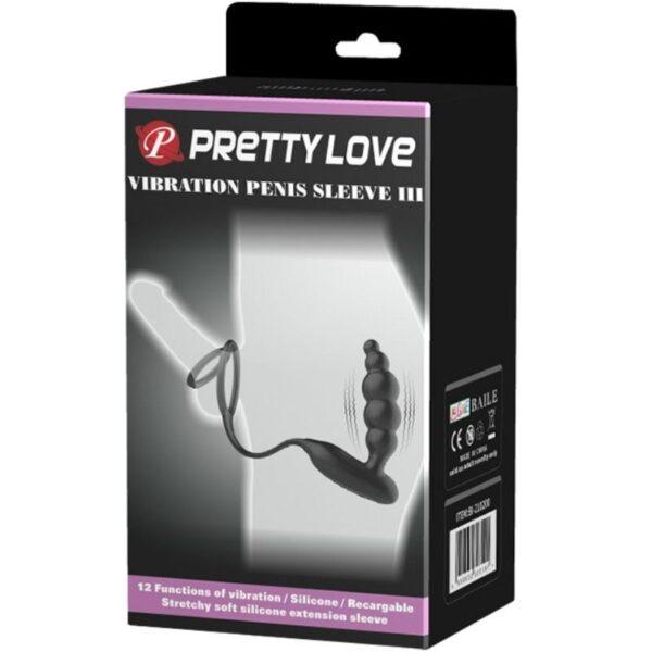 PRETTY LOVE - ANILLOS PENE CON PLUG VIBRADOR-PRETTY LOVE (Dreamlove) EAN: 8435565921439 - Imagen 11