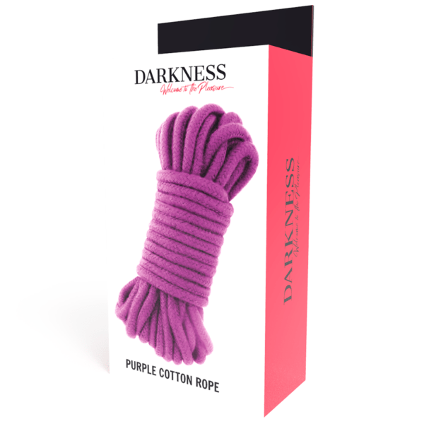 DARKNESS - CUERDA JAPONESA 5 M MORADO-DARKNESS BONDAGE (Dreamlove) EAN: 8435565904234 - Imagen 4