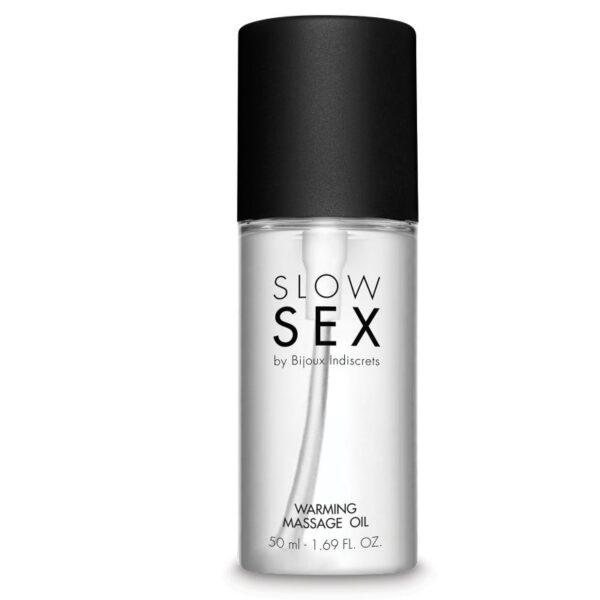 BIJOUX - SLOW SEX ACEITE MASAJE EFECTO CALOR 50 ML-BIJOUX SLOW SEX (Dreamlove) EAN: 8436562013868 - Imagen 2