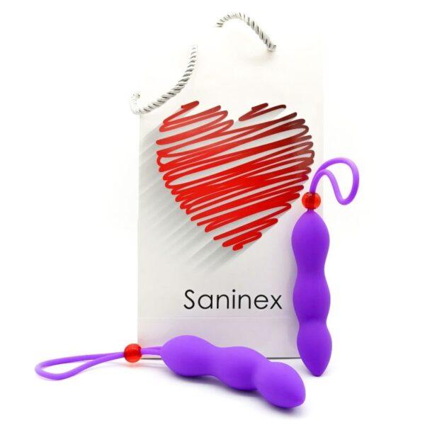 SANINEX - CLIMAX PLUG ANAL CON ANILLO PENE LILA-SANINEX SEXTOYS (Dreamlove) EAN: 754291687814