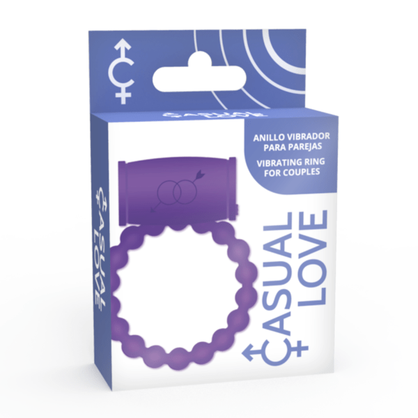 CASUAL LOVE - 25 ANILLO VIBRADOR PAREJAS VIOLETA-CASUAL LOVE (Dreamlove) EAN: 2179772179776 - Imagen 4