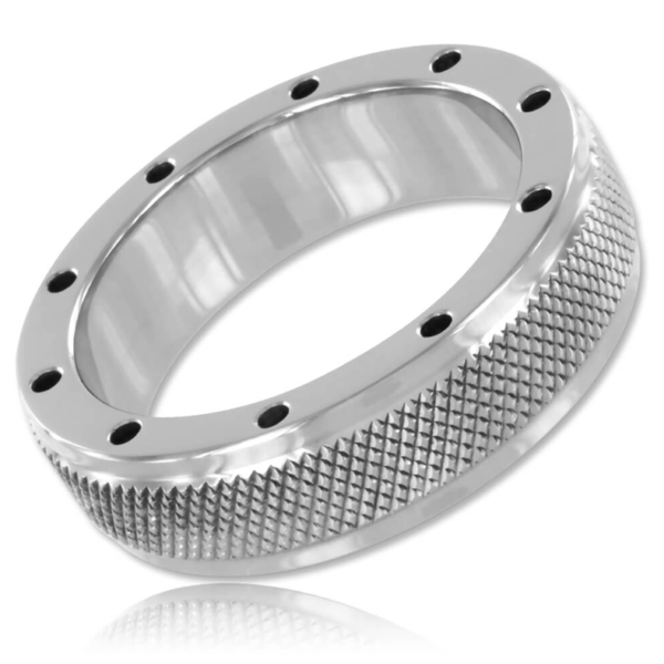 METAL HARD - ANILLO METAL PARA PENE Y TESTICULOS 55MM-METAL HARD (Dreamlove) EAN: 8435565914226
