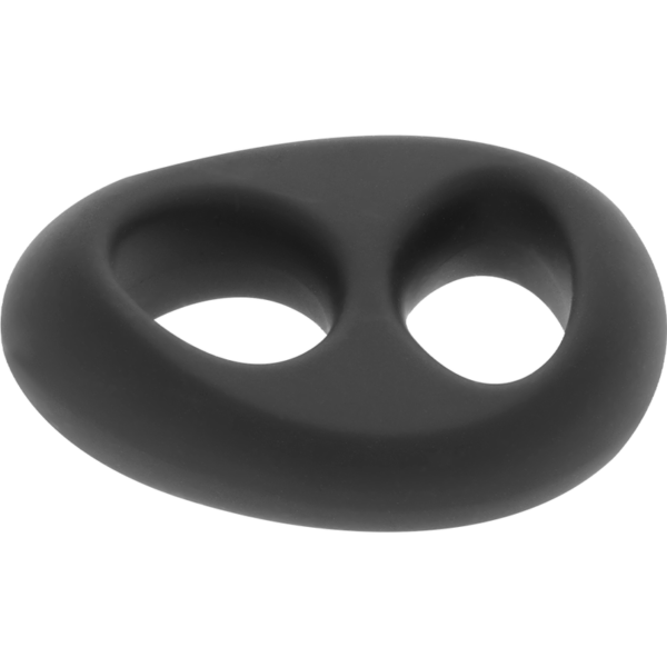 POWERING - SUPER FLEXIBLE Y RESISTENTE ANILLO PENE Y TESTÍCULOS  PR13  NEGRO-POWERING (Dreamlove) EAN: 8435565912628 - Imagen 7