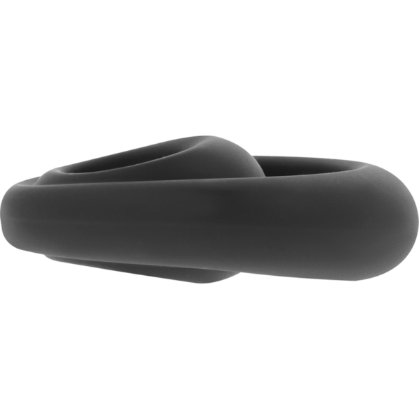 POWERING - SUPER FLEXIBLE Y RESISTENTE ANILLO PENE Y TESTÍCULOS  PR14  NEGRO-POWERING (Dreamlove) EAN: 8435565912635 - Imagen 5