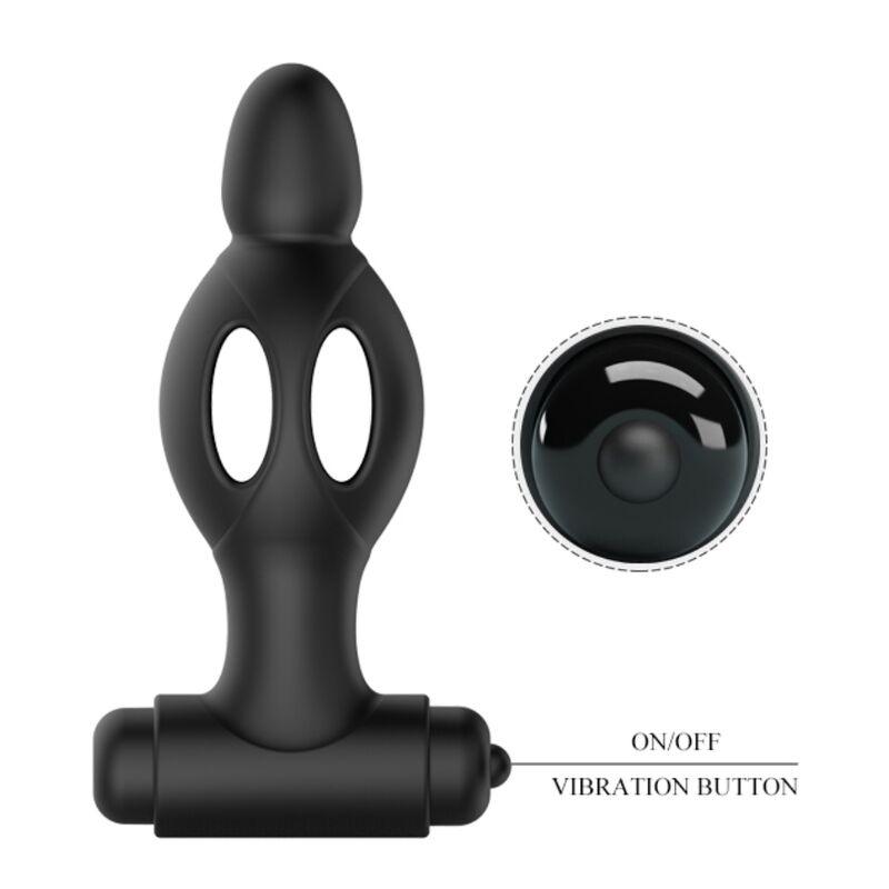 MR PLAY - PLUG ANAL DE SILICONA CON VIBRACIÓN-MR PLAY (Dreamlove) EAN: 6959532332384 - Imagen 4