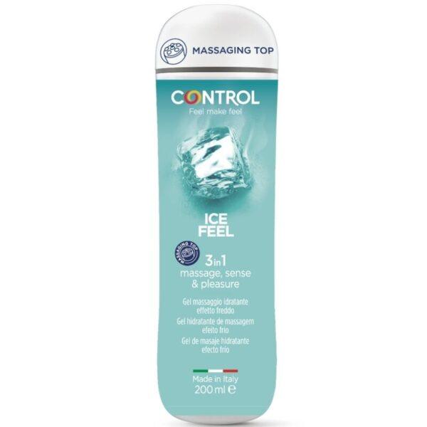 CONTROL - GEL 3 EN 1 ICE FEEL 200 ML-CONTROL LUBES (Dreamlove) EAN: 8058664130245