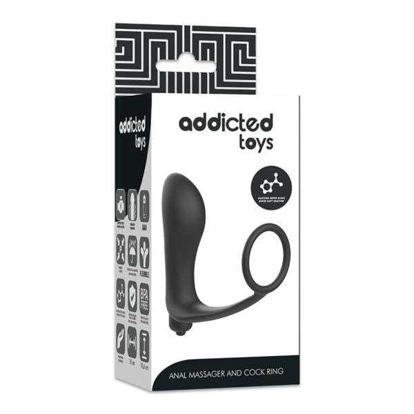 ADDICTED TOYS - PLUG ANAL VIBRADOR CON ANILLO PENE-ADDICTED TOYS (Dreamlove) EAN: 8435565913625 - Imagen 5