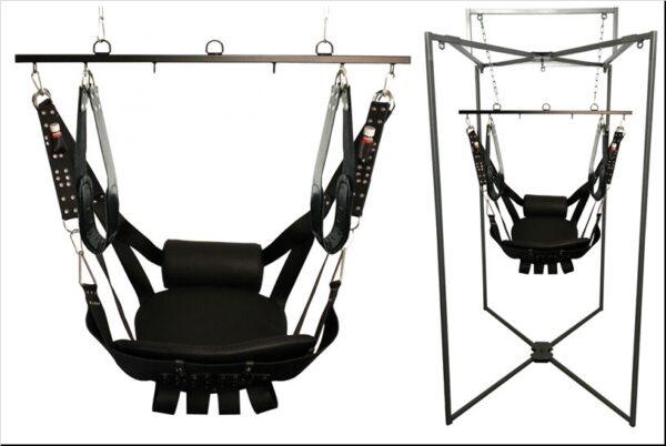 Kit de eslingas de piel VIP Deluxe Marco negro gris-VIP Sling (Fun Distri) EAN: 3662811261277