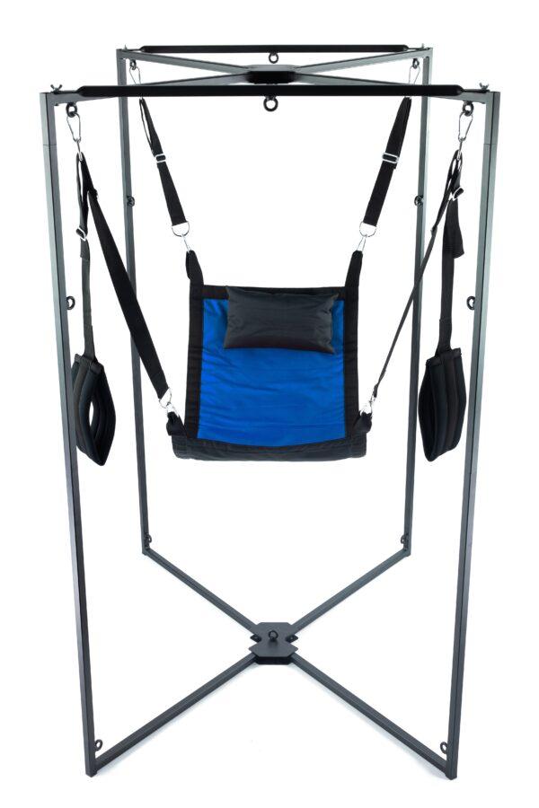 Kit Sling Tissu Carré Bleu-Noir Armature Noire-Mr Sling Pack (Fun Distri) EAN: 3662811260294