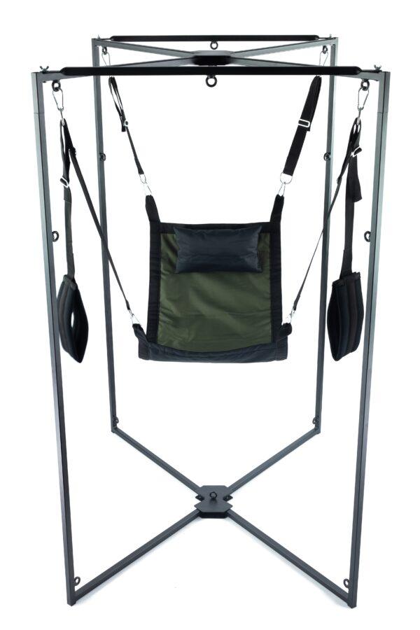 Kit Sling Tissu Carré Kaki-Noir Armature Noire-Mr Sling Pack (Fun Distri) EAN: 3662811260423