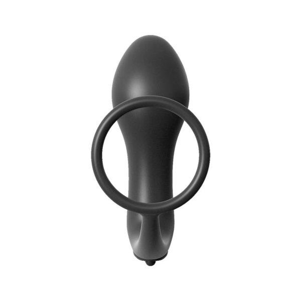 Plug Vibrador con Anillo Pene - Color Negro-ANAL FANTASY COLLECT. (LoveCherry) EAN: 603912363388 - Imagen 3