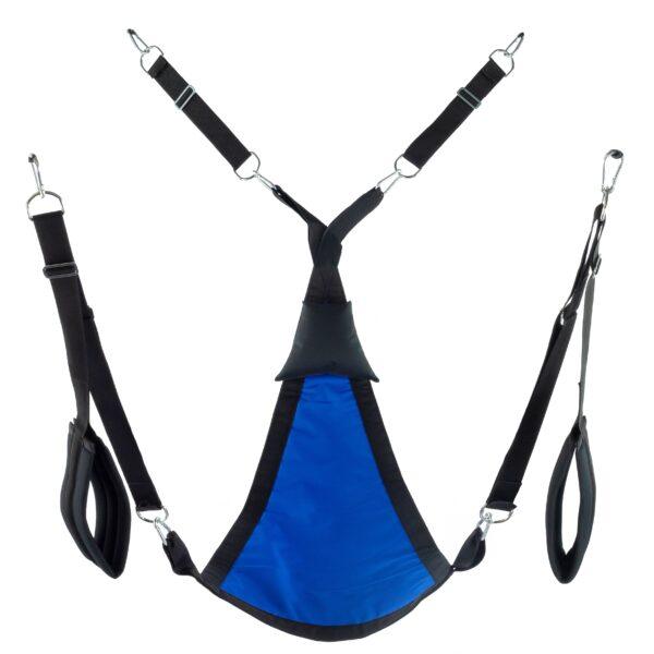 Cabestrillo de tela triangular - Juego completo Azul-Mr Sling (Fun Distri) EAN: 3662811248728 - Imagen 2