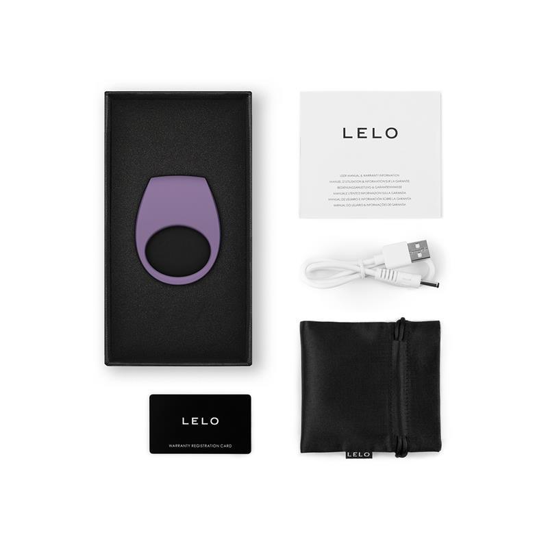 Tor 3 Anillo para Parejas con Lelo APP Violet Dusk-LELO (LoveCherry) EAN: 7350075028946 - Imagen 2