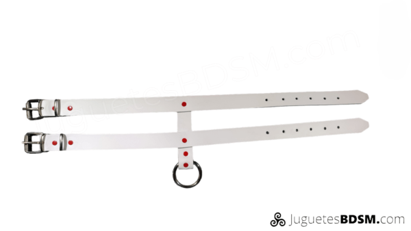 Choker doble Blanco